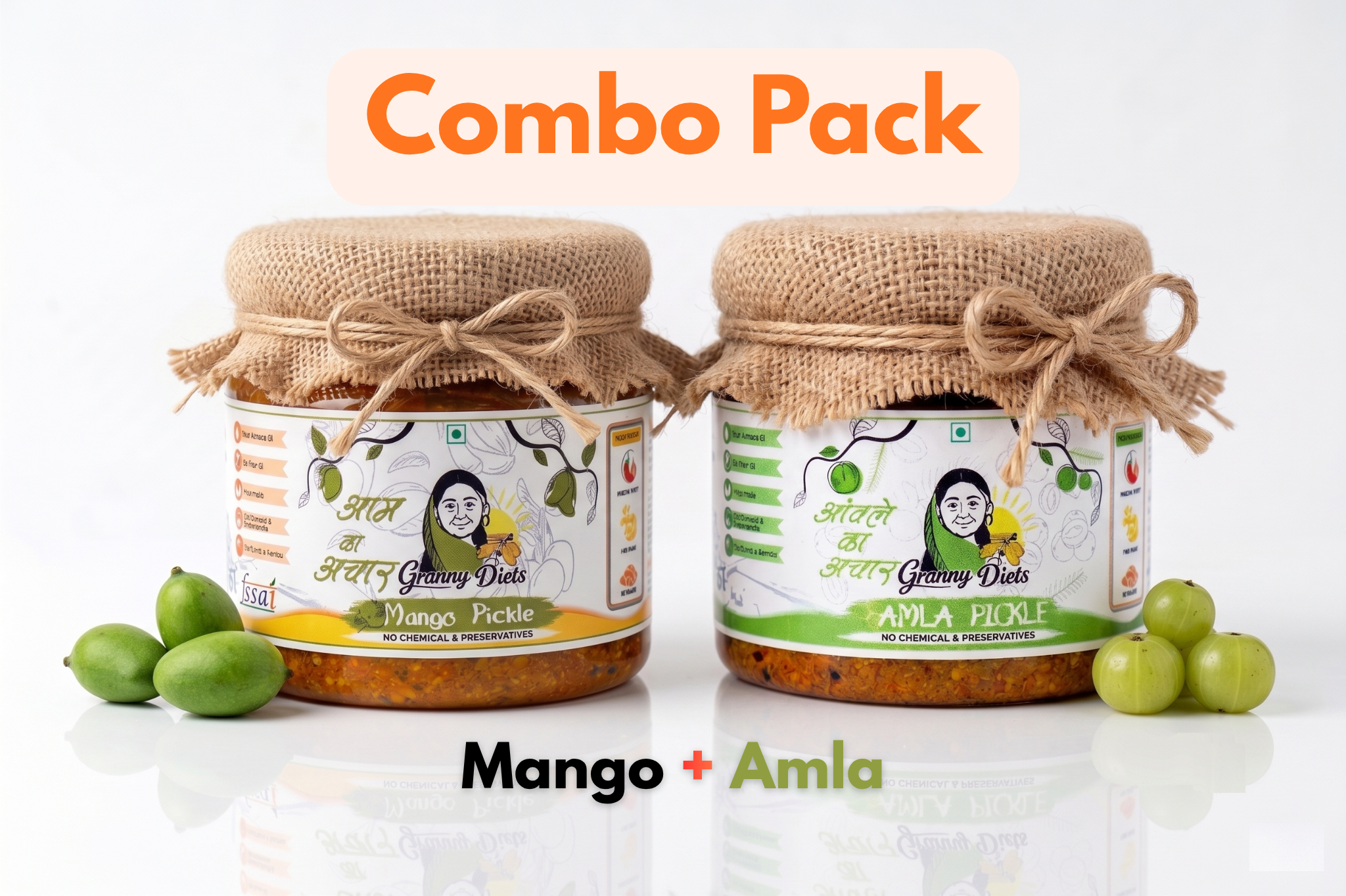 Mango & Amla Combo Pack || Homemade